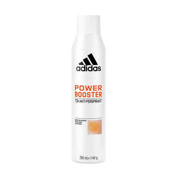 Desodorante Aerosol Adidas Power Booster Dama 150 ml (caja c/12 Pzas)