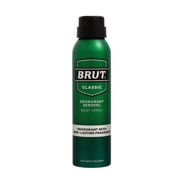 Desodorante Aerosol Brut Classic 150 ml (caja c/12 Pzas)
