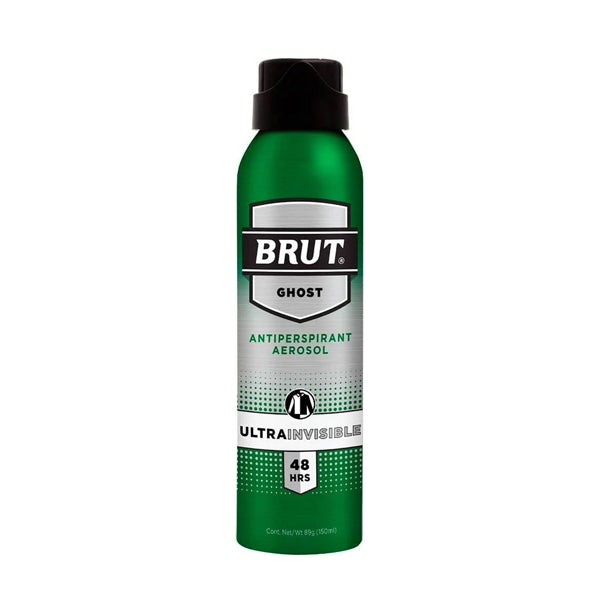 Desodorante Aerosol Brut Ghost Ultra Invisible 150 ml (caja c/12 Pzas)
