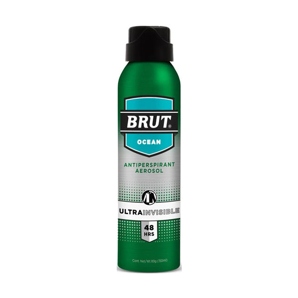 Desodorante Aerosol Brut Ocean Ultra Invisible 150 ml (caja c/12 Pzas)