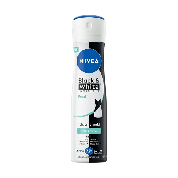 Desodorante Aerosol Nivea 3pack Men Back & White Invisible Xxl 200 ml