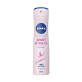 Desodorante Aerosol Nivea Pearl & Beauty Axilas Suaves 150 ml (caja c/12 Pzas)