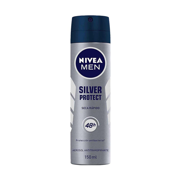 Desodorante Aerosol Nivea Silver Protec 150 ml ( Caja c/12)
