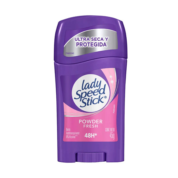 Desodorante de Barra Lady Speed Stick Powder Fresh 45 G (caja c/12 Pzas)