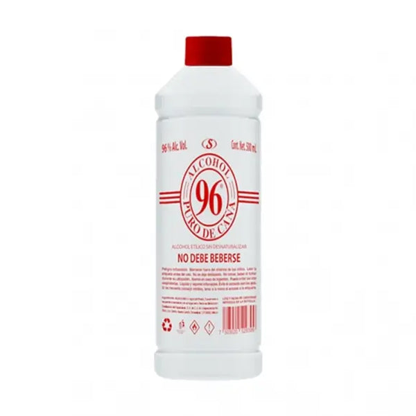 Alcohol Ardilla 96  500 ml (caja c/24 Pzas)