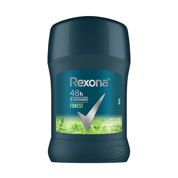 Desodorante de Barra Rexona Forest 45 G (caja c/12 Pzas)