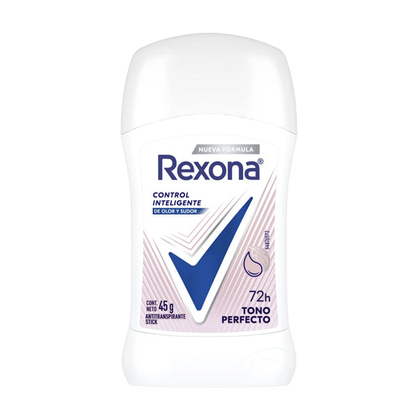 Desodorante de Barra Rexona Tono Perfecto 45 G (caja c/12 Pzas)