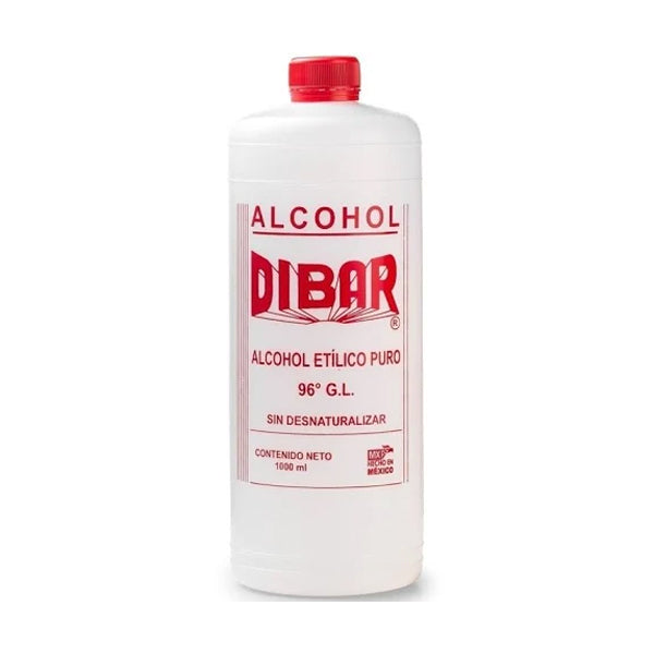 Alcohol Ardilla 96  1000 ml (caja c/12 Pzas)