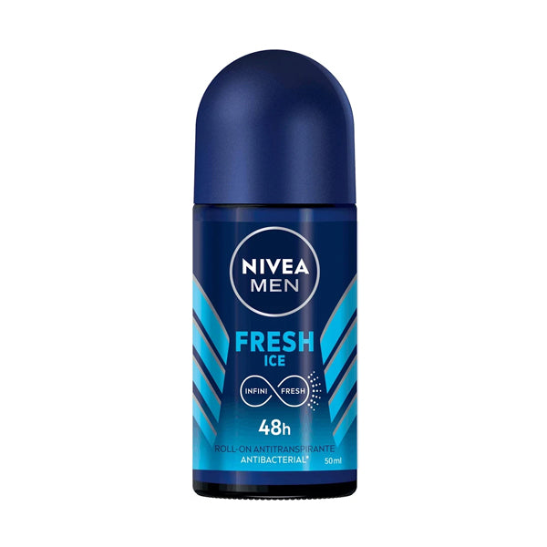 Desodorante Roll On Nivea Men Fresh Ice 50 G (caja c/12 Pzas)