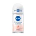 Desodorante Roll On Nivea Tono Natural Velvet Romance 50 ml (caja c/12 Pzas)