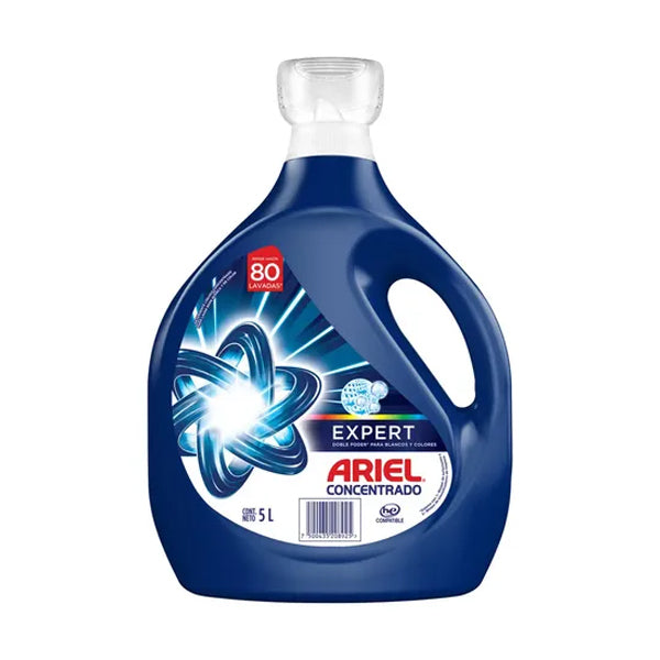 Detergente Ariel Concentrado 5 L (caja c/2 Pzas)