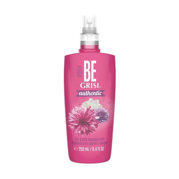 Fragancia Corporal Grisi #be Authentic 250 ml (caja c/12 Pzas)