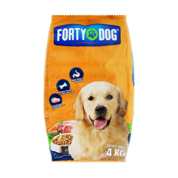 Alimento para Perro Forty Dog 4 Kg(c/5 Bultos )
