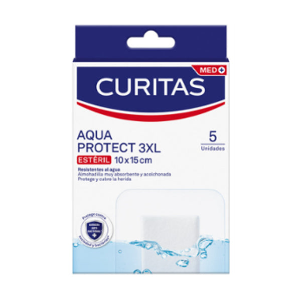 Almohadilla Curitas Aqua Protect 3xl 5 Pzs ( Caja C/