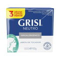 JabónBarra Grisi 4pack Neutro Hipoalergenico 150 Gr (caja c/12 Pzas)