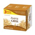 JabónBarra Grisi Avena 125 G Paq 3 (caja C/ Paq)