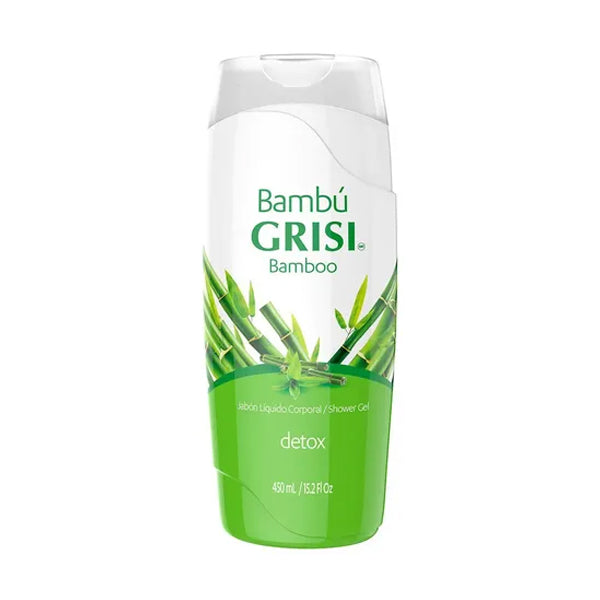 JabónCorporal Grisi Shower Gel Bambu 450 ml (caja c/12 Pzas)