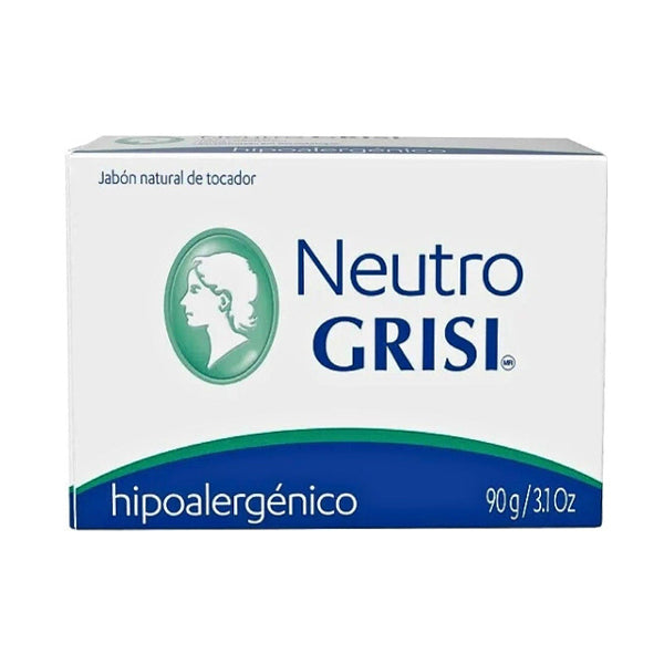 Jabónde Barra Grisi Neutro 90 G (caja c/50 Pzas)