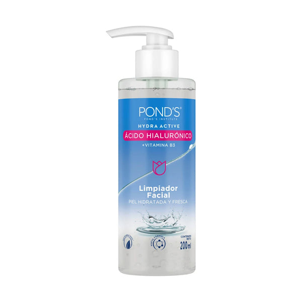 Limpiador Facial Ponds  hialurónico Vitamina b3 200 ml (caja c/8 Pzas)
