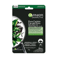 Mascarilla Facial Garnier Pure Carbon Efecto Detox Matificante 28 G (caja c/20 Pzas)