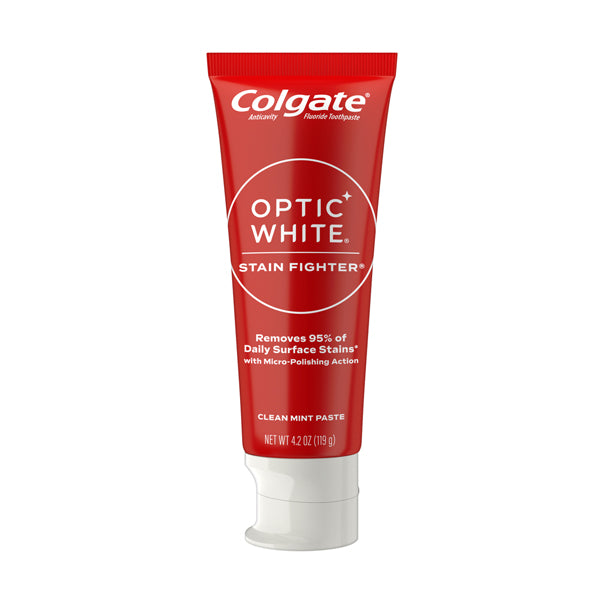 Pasta Dental Colgate Optic White Stain Fighter 119 G ( Caja c/24 Psz)