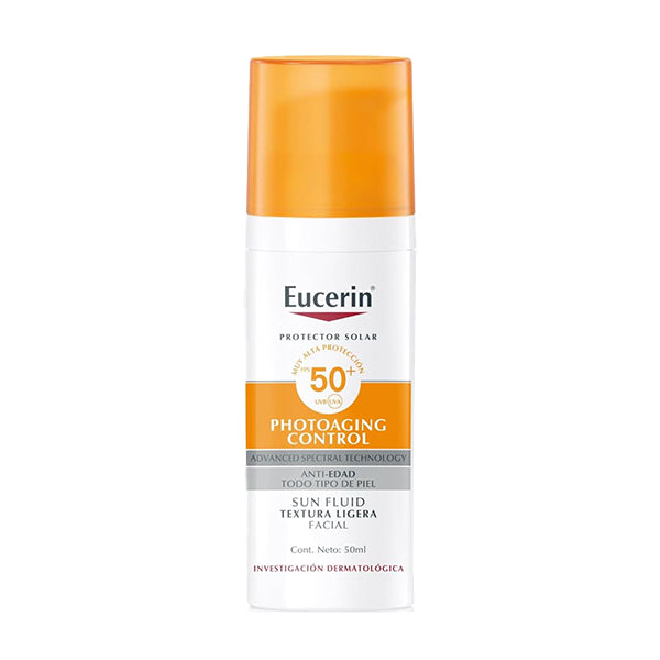 Protector Solar Eucerin Antiedad Textura Ligera 50 ml (caja c/12 Pzas)