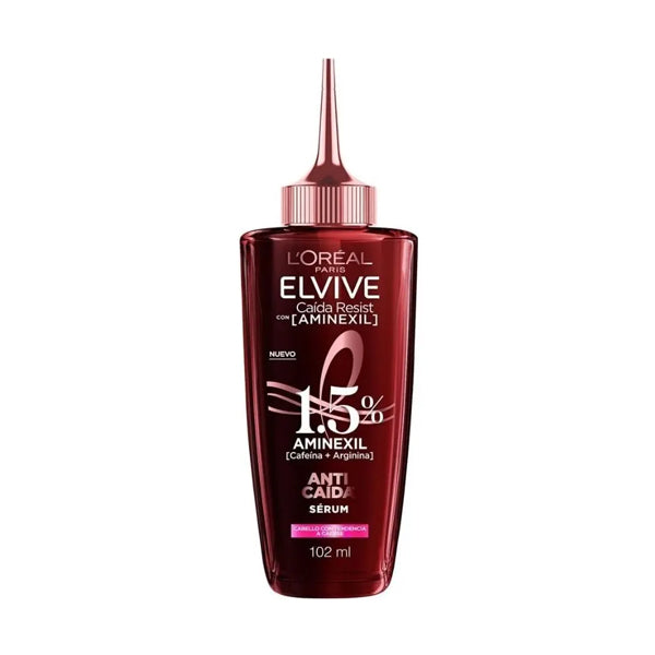 Serum Loreal Elvive Caida Resist Aminexil 3pack 102 ml (caja c/2 Pzas)