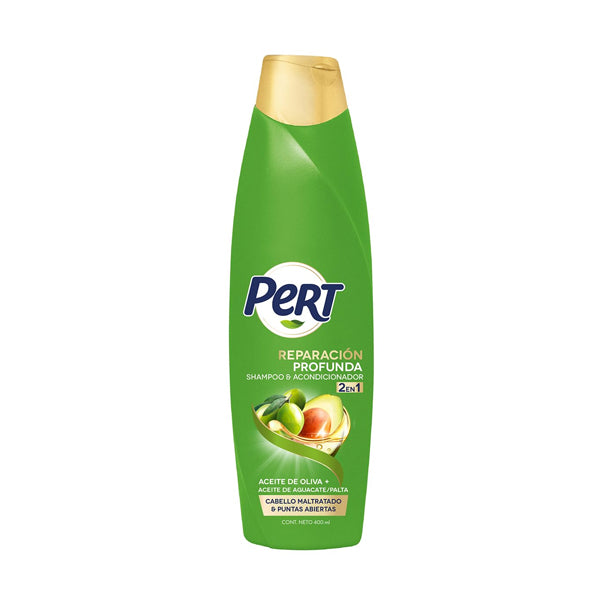 Shampoo Pert Oliva + Aguacate 400 ml (12 Pzs)