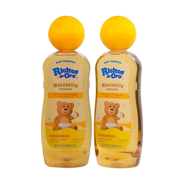 Shampoo Ricitos de Oro Duo Pack Miel 400 ml