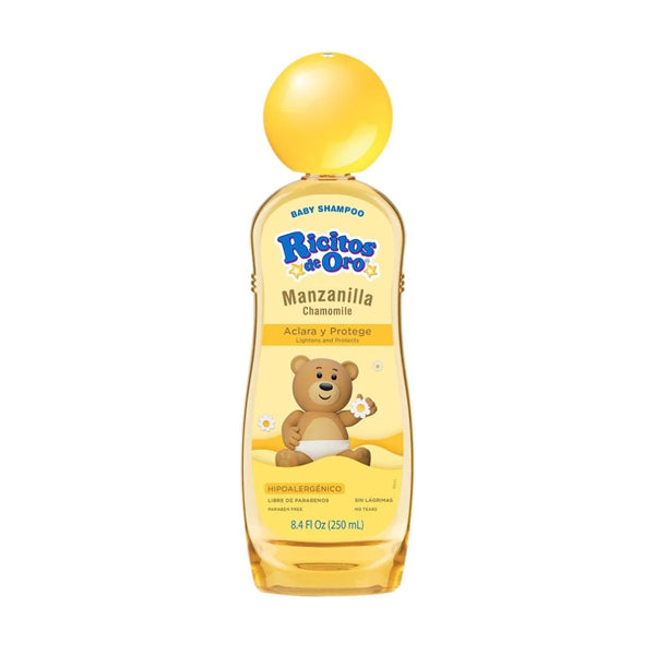 Shampoo Ricitos de Oro Manzanilla 250 ml (caja c/24 Pzas)