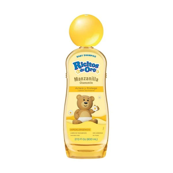 Shampoo Ricitos de Oro Manzanilla 800 ml (caja c/10 Pzas)