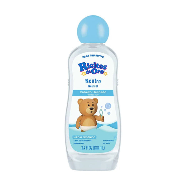 Shampoo Ricitos de Oro Neutro 100 ml (caja c/36 Pzas)