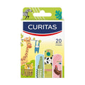 Tela Adhesiva Curitas Animal 20u(caja c/10 Pzas)