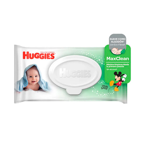 Toallitas Húmedas Huggies Maxclean (c/80unidades)