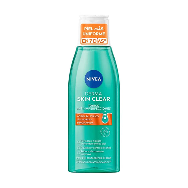 Tonico Nivea Derma Anti-imperfecciones 200 ml (caja c/6 Pzas)