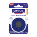 Cinta Microporosa Curitas 2.5 X 4.5 Cm Color Piel (caja c/12 Pzas)