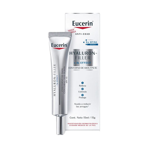 Contorno de Ojos Eucerin Hyaluron-filler 15 ml (caja c/6 Pzas)