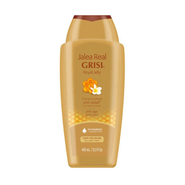 Crema Corporal Grisi Anti Edad Jalea Real 400 ml (caja c/12 Pzas)