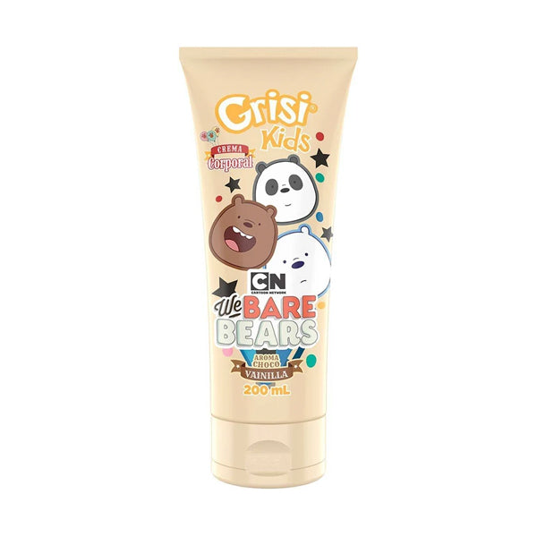 Crema Corporal Grisi We Bare Bears Vainilla 200 ml