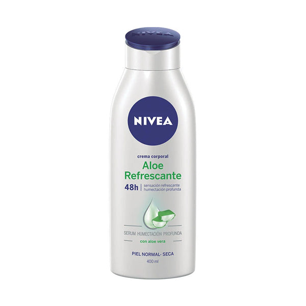 Crema Corporal Nivea Aloe Refrescante 400 ml (caja c/12 Pzas)