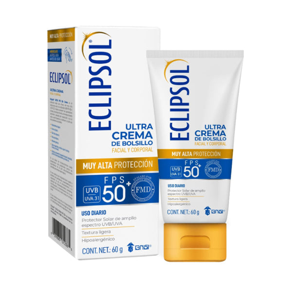 Crema Corporal y Facial Eclipsol Fps 50 125 G (caja c/12 Pzas)